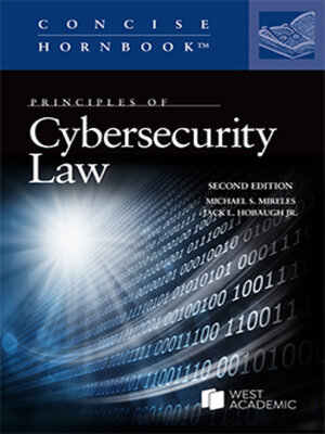 cover image of Principles of Cybersecurity Law